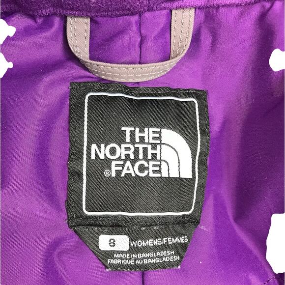 THE NORTH FACE HyVent Ski Snowboard Pant Women 8 Gray Waterproof Insulated Grey - Picture 10 of 14